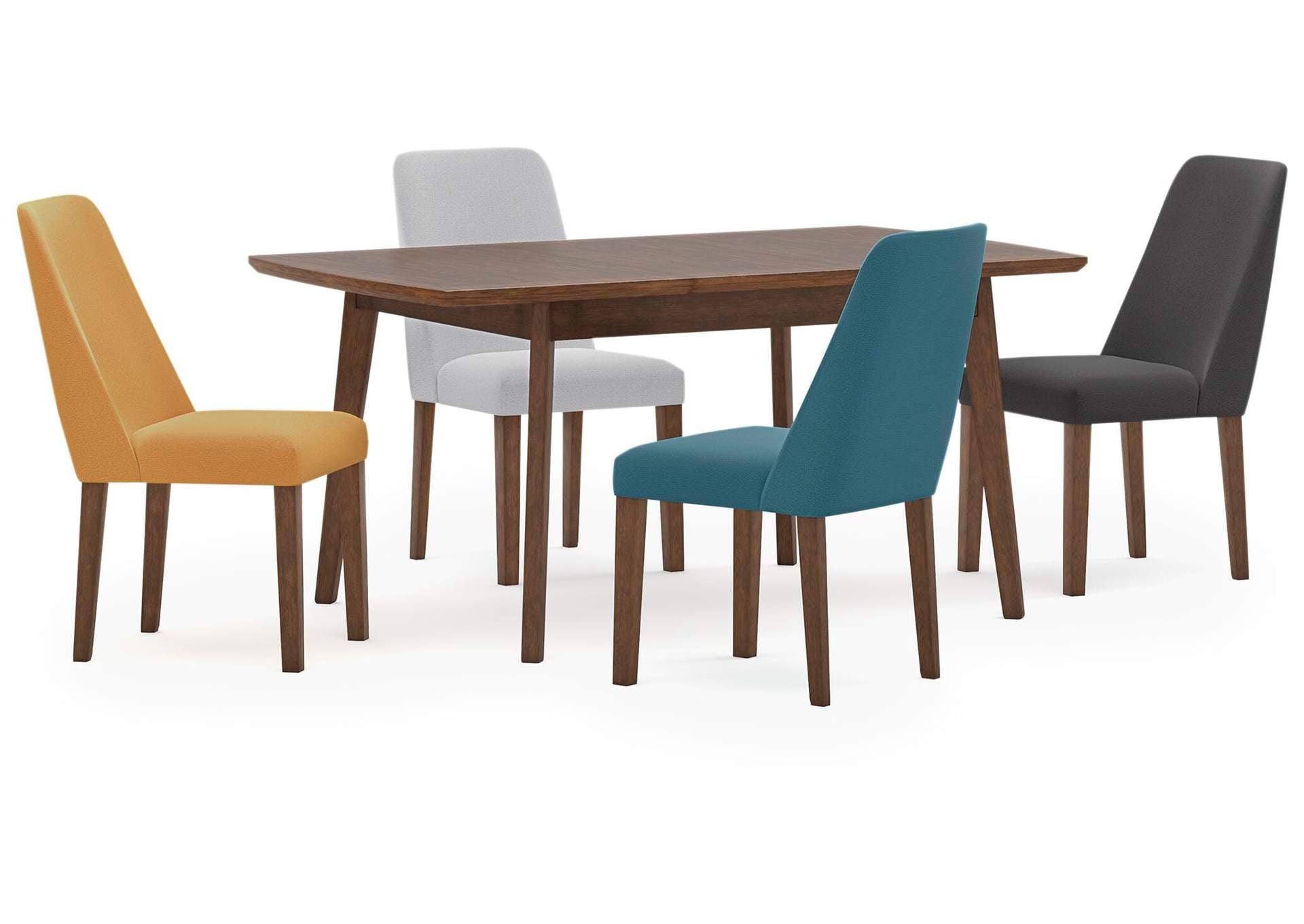 Lyncott Extendable Dining Table and 4 Chairs