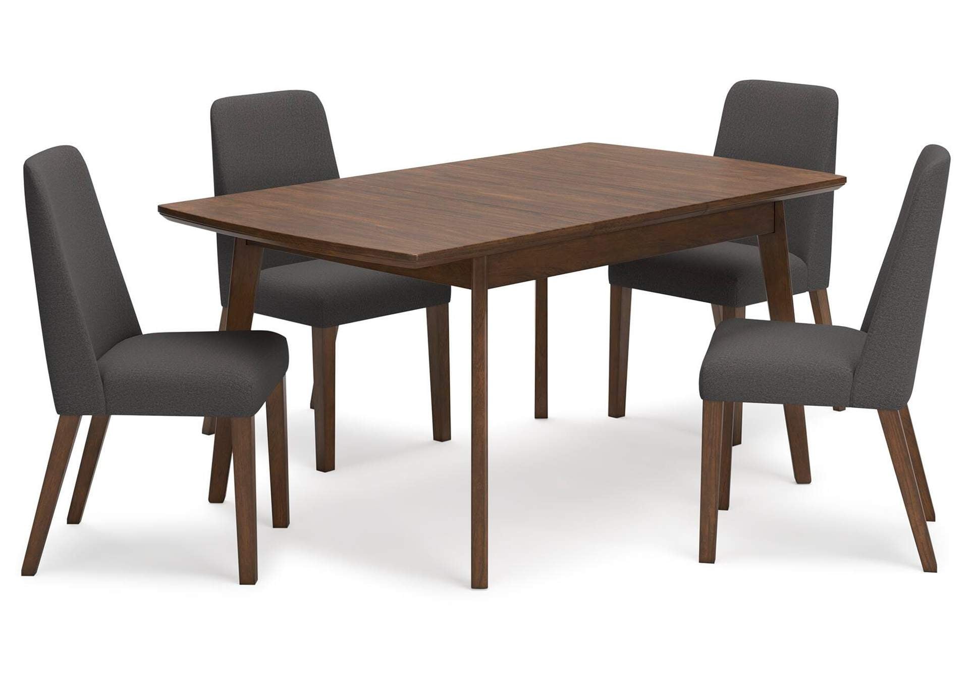 Lyncott Extendable Dining Table and 4 Chairs