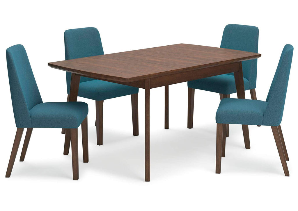 Lyncott Extendable Dining Table and 4 Chairs