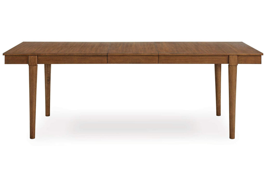Lyncott Dining Table and 4 Chairs and Bench