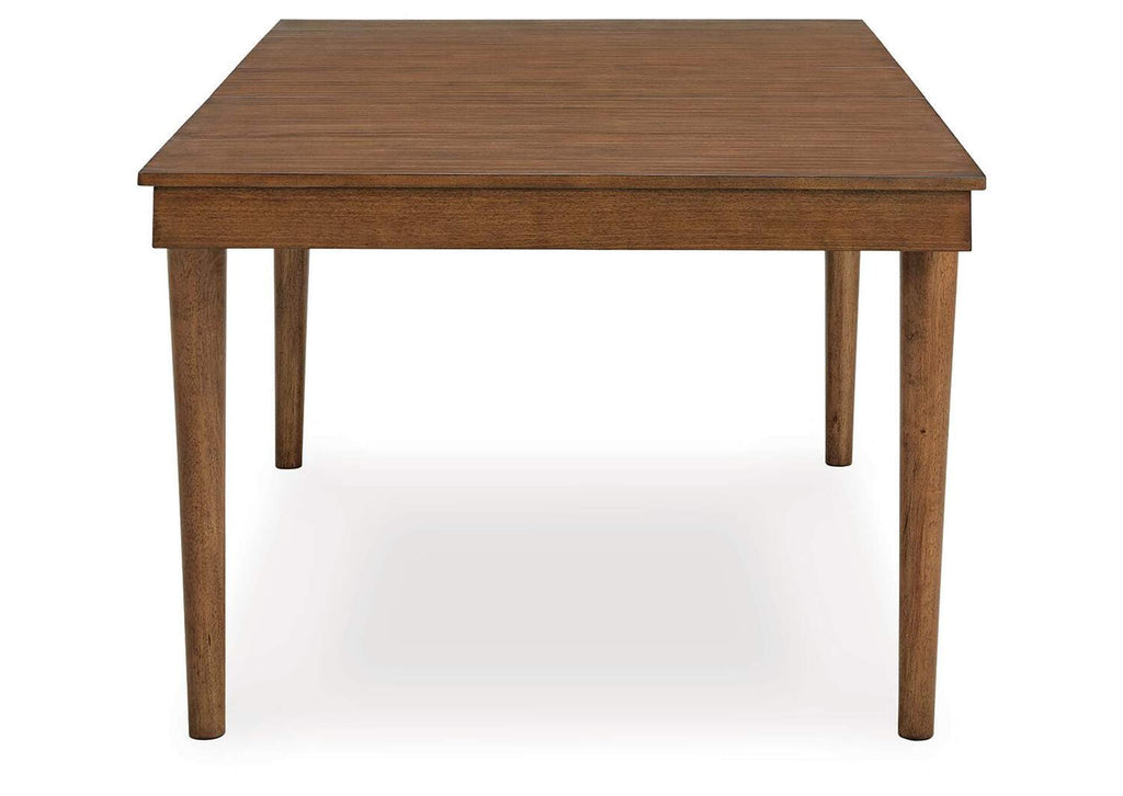 Lyncott Dining Table and 4 Chairs side view