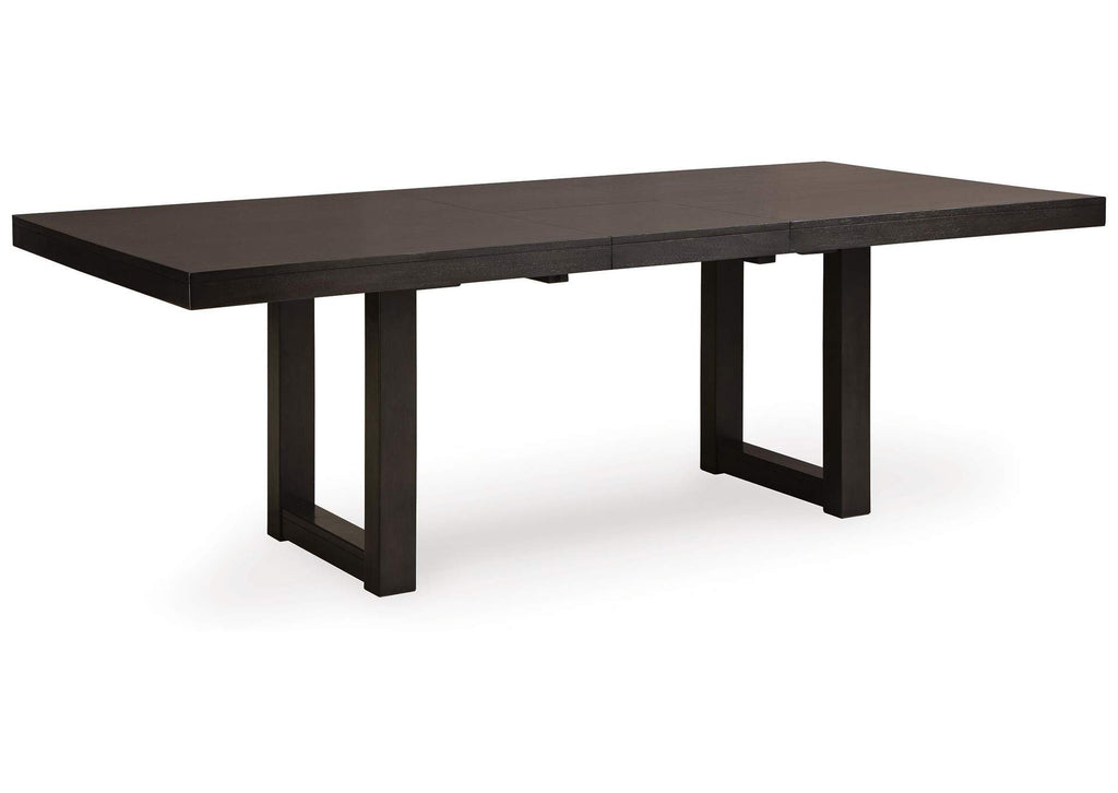Neymorton Dining Table and 10 Chairs angled view