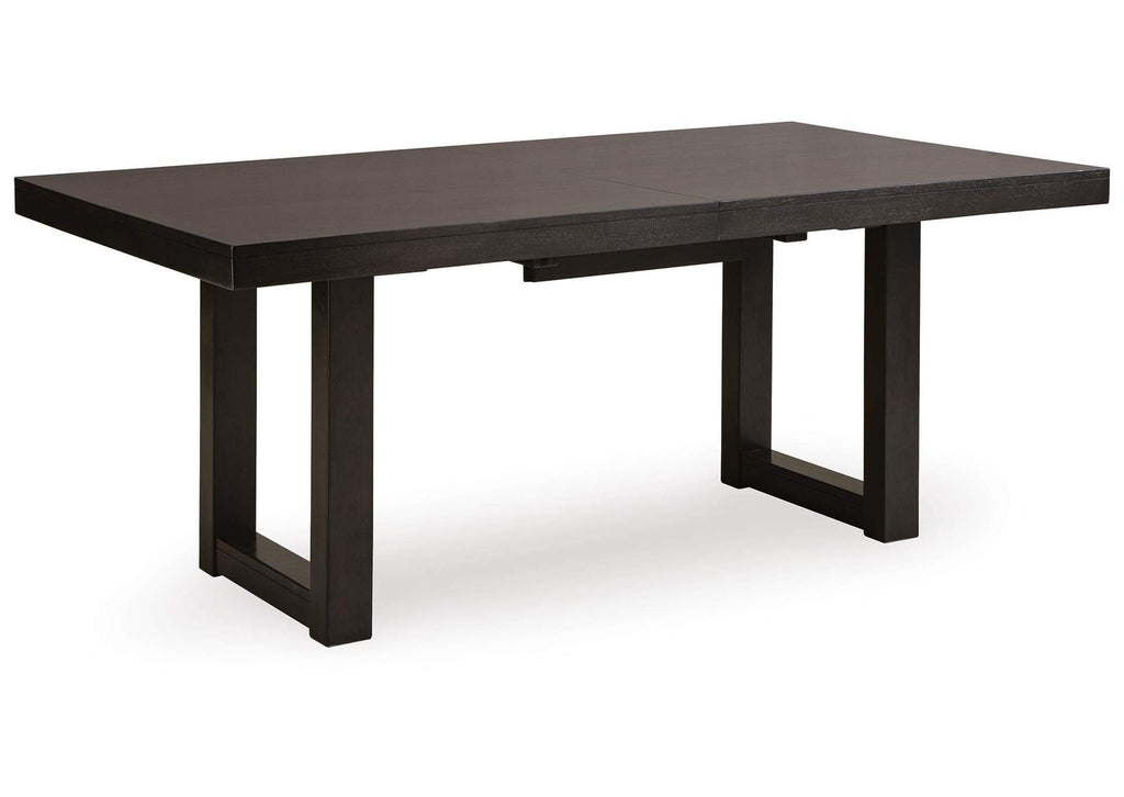 Neymorton Dining Table and 10 Chairs angled view