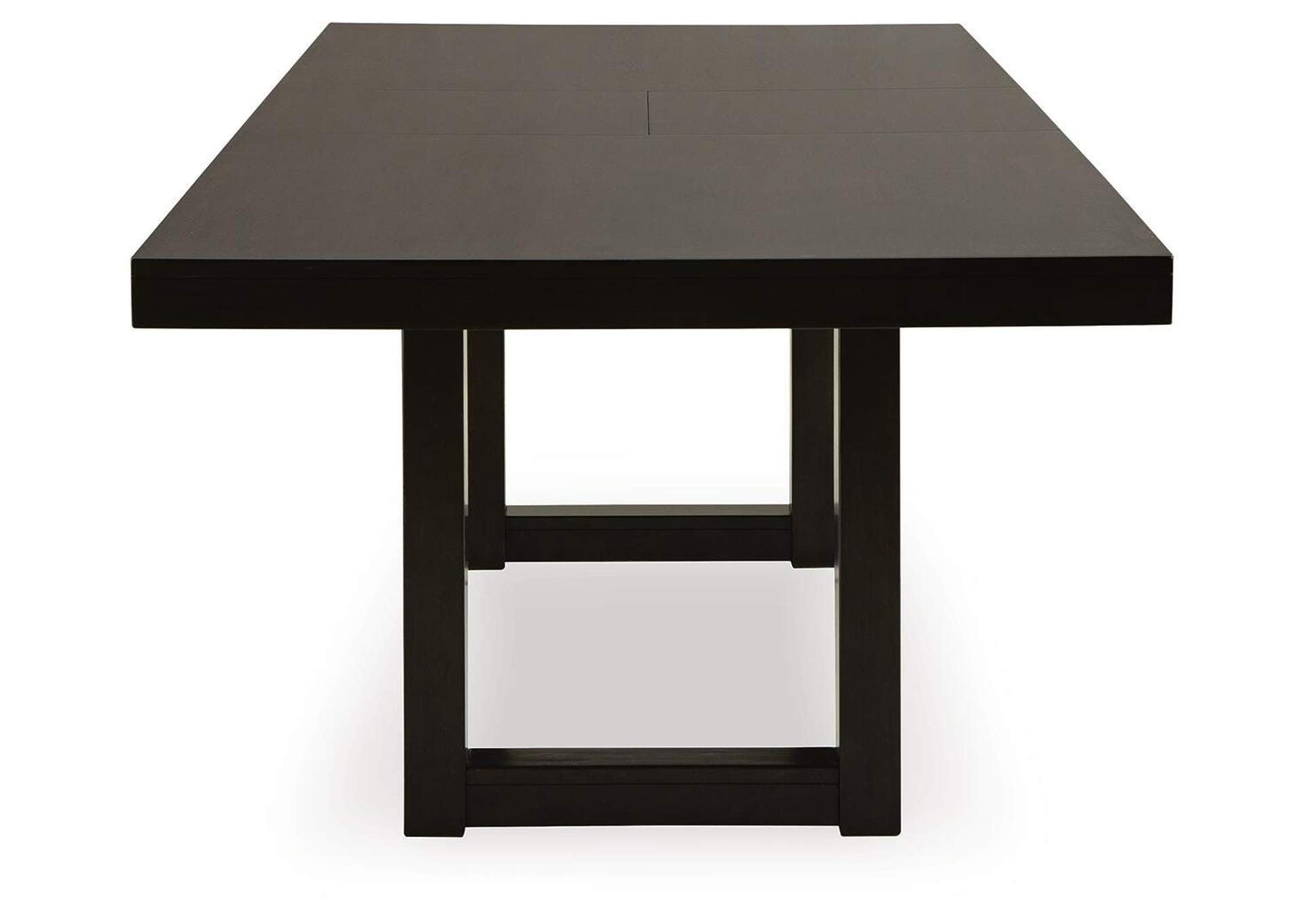 Neymorton Dining Table and 10 Chairs side view