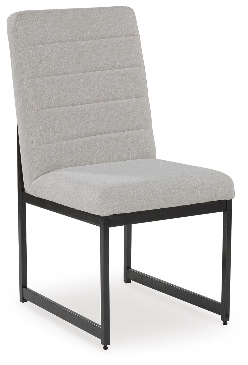 Tomtyn Dining Chair in Light Brown, angle view