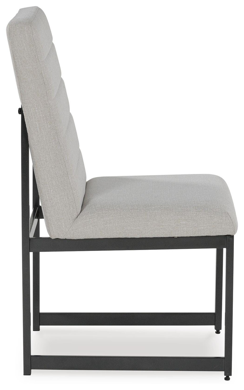 Tomtyn Dining Chair in Light Brown, side view