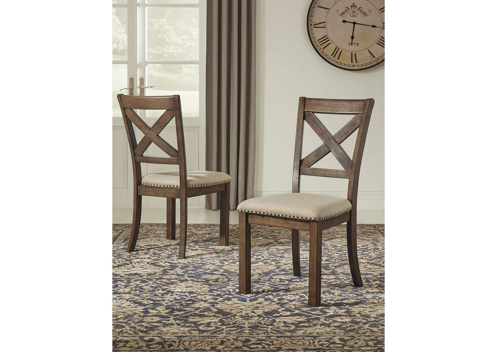Moriville Dining Table and 6 Chairs Set