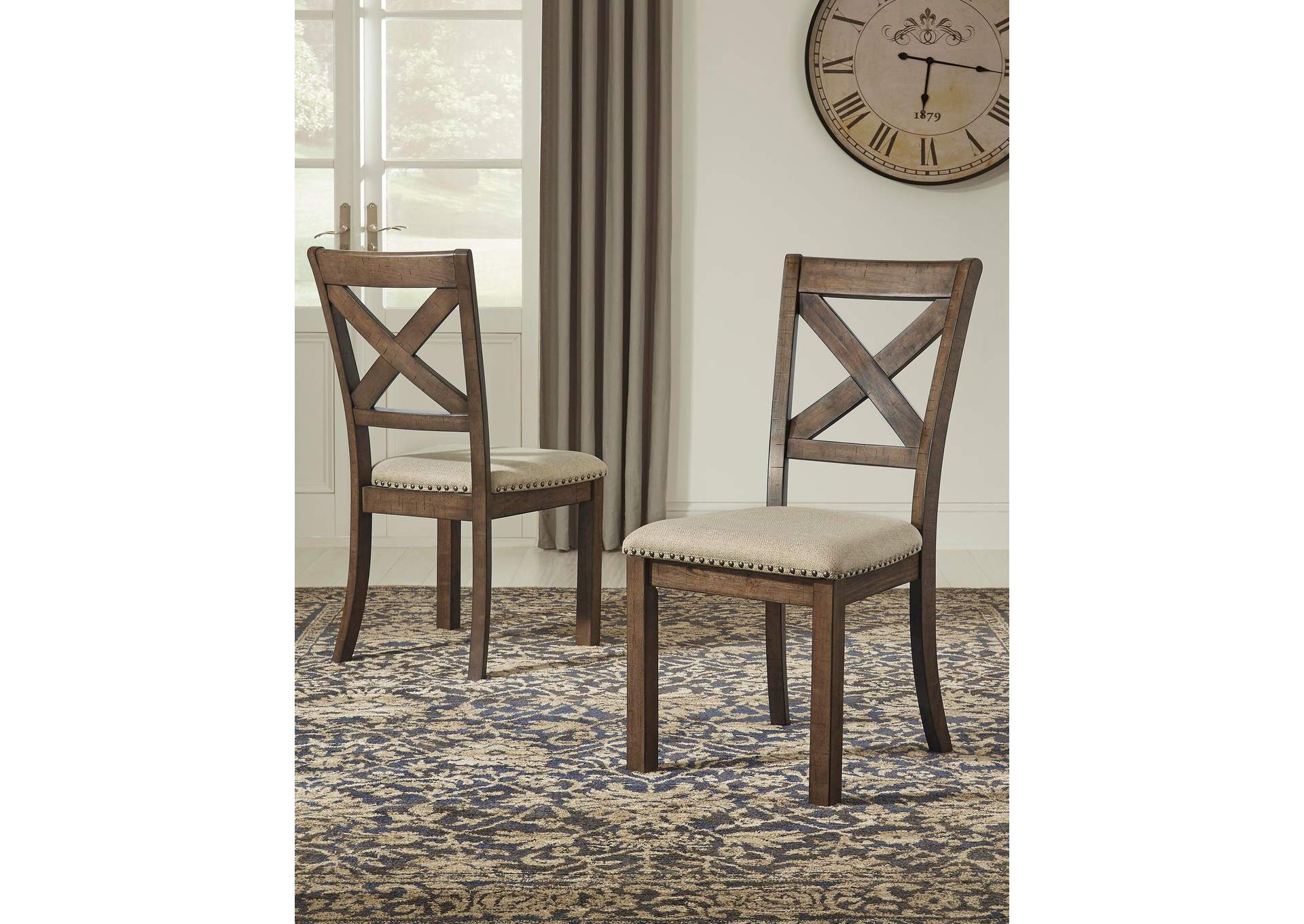Moriville Dining Table and 6 Chairs Set