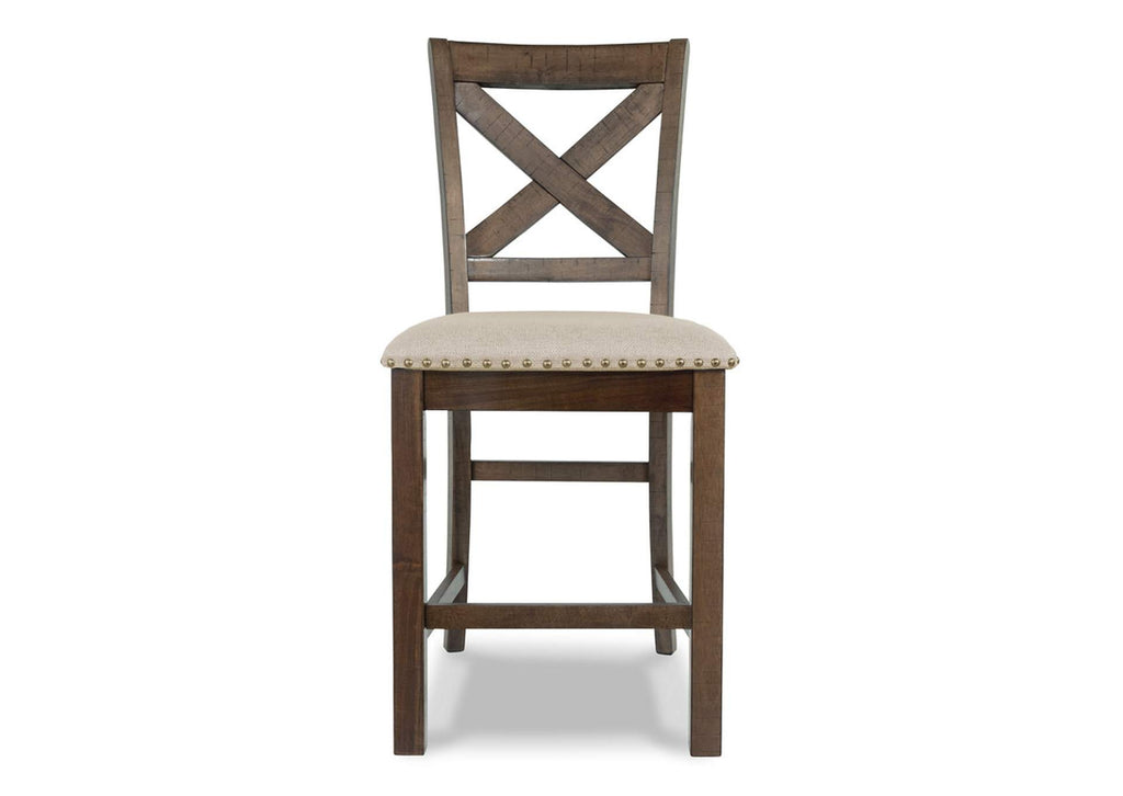 Moriville Counter Height Bar Stool (Set of 2) front view