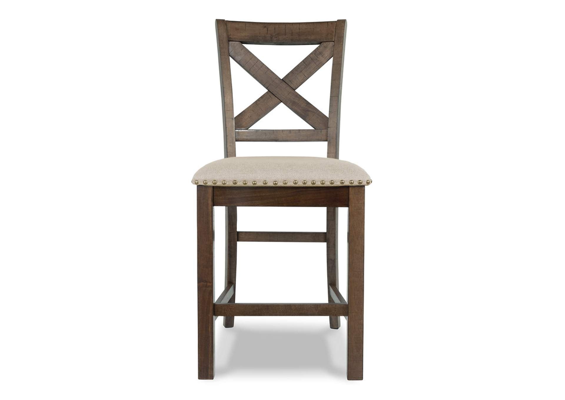 Moriville Counter Height Bar Stool (Set of 2) front view