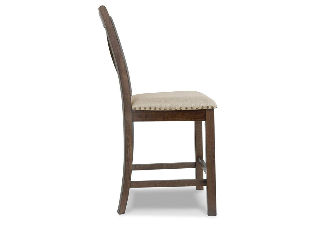 Moriville Counter Height Bar Stool side view
