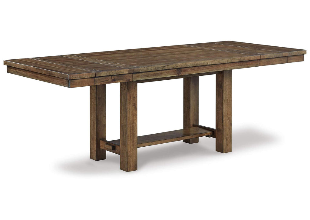 Moriville Dining Table and 4 Chairs and Bench Set