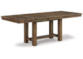 Moriville Dining Table and 4 Chairs and Bench Set