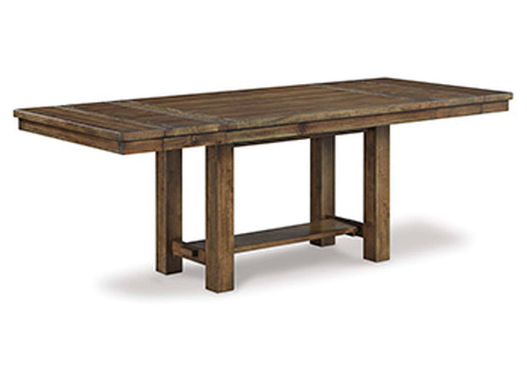 Moriville Dining Extension Table angled view