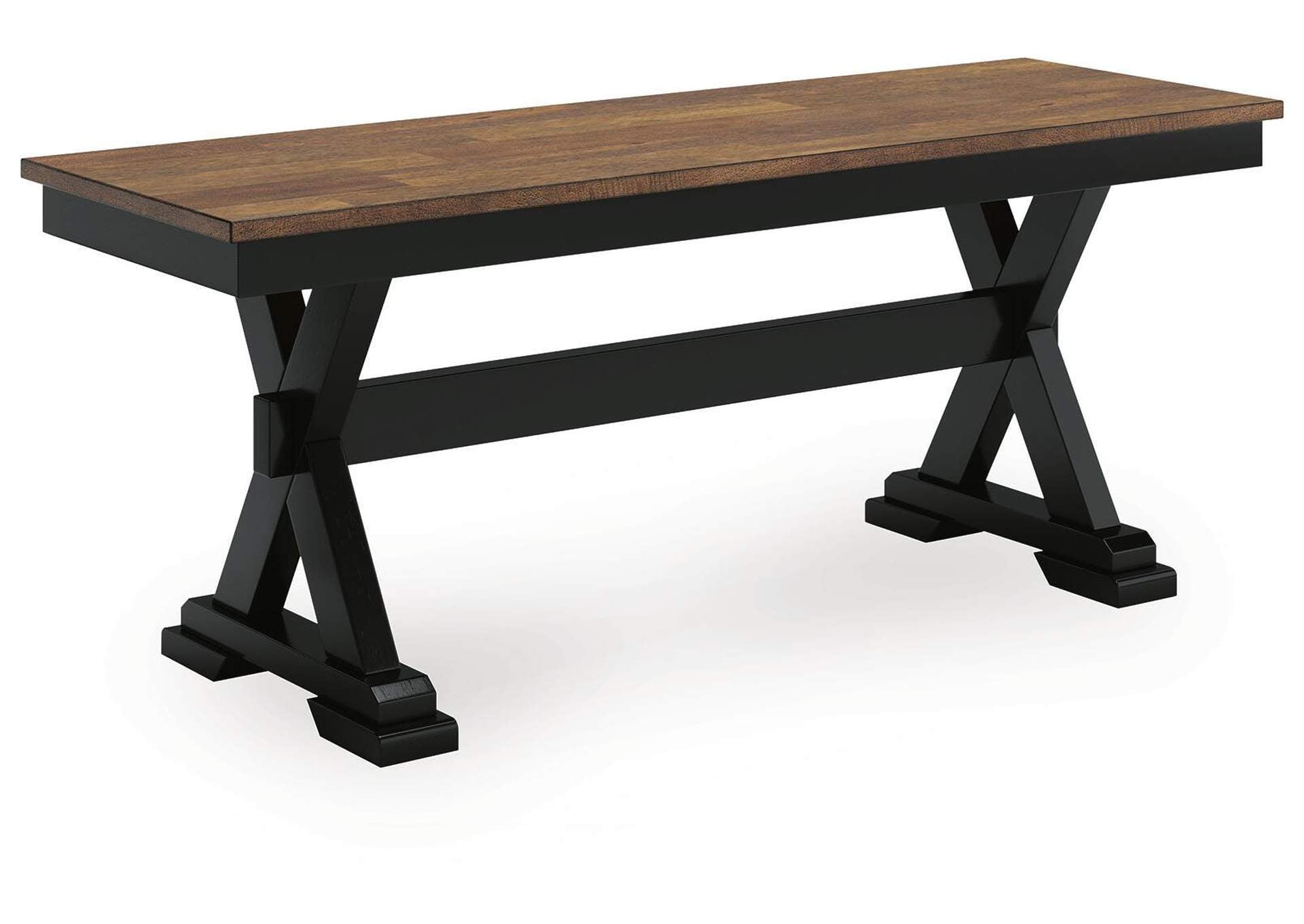 Wildenauer 50" Dining Bench angled view