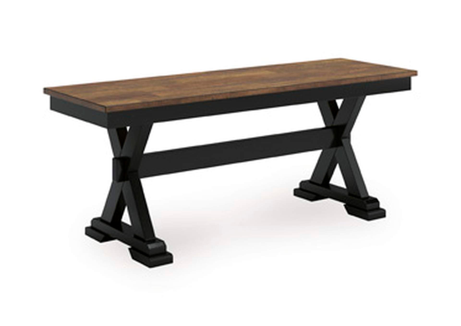 Wildenauer 50" Dining Bench angled view