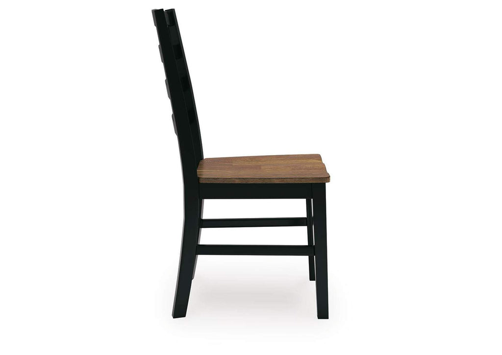 Wildenauer Dining Table and 6 Chairs side view