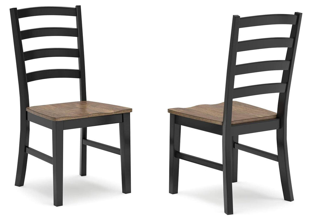 Wildenauer Dining Chair (Set of 2) angled view