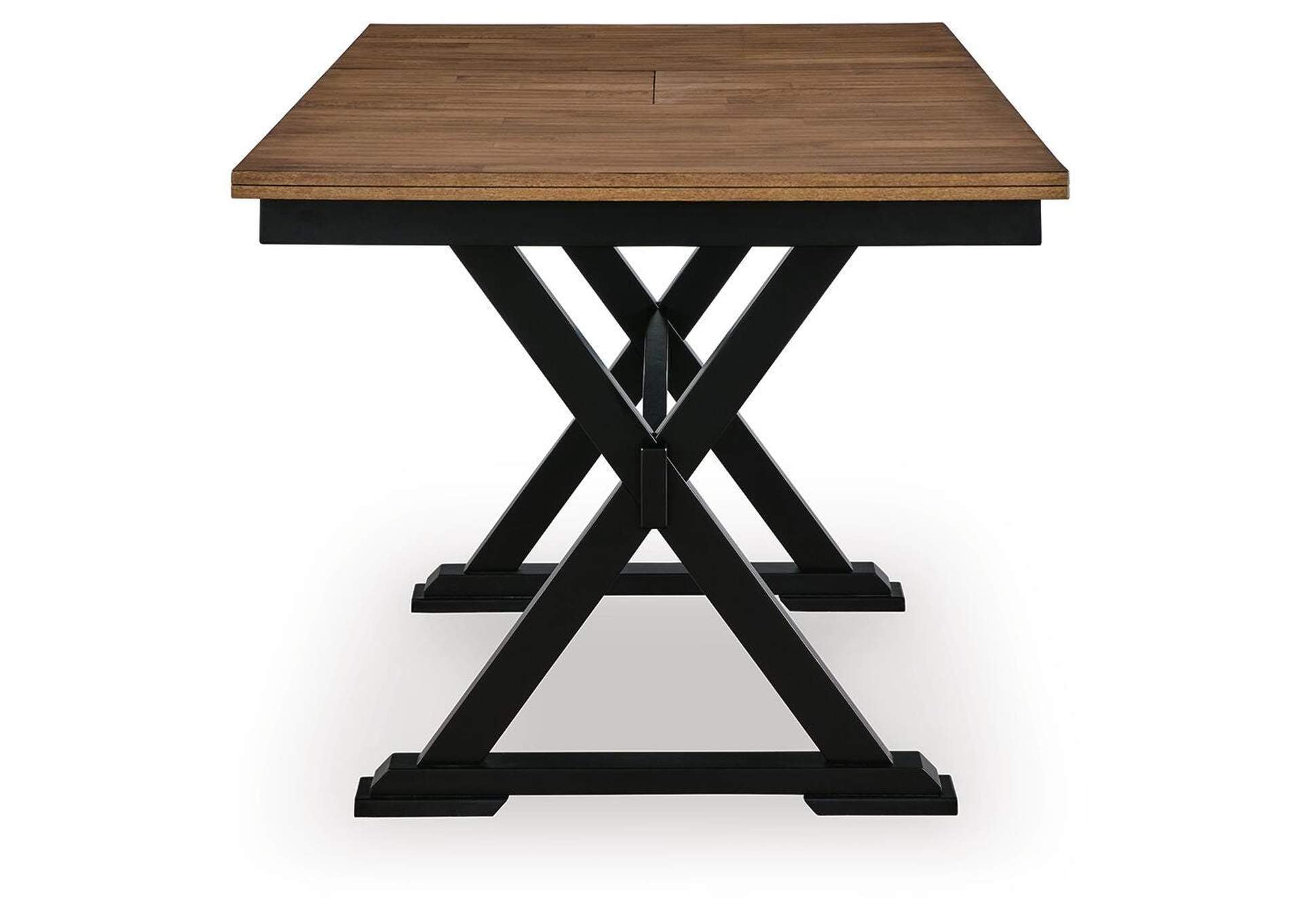 Wildenauer Counter Height Butterfly Extension Table side view