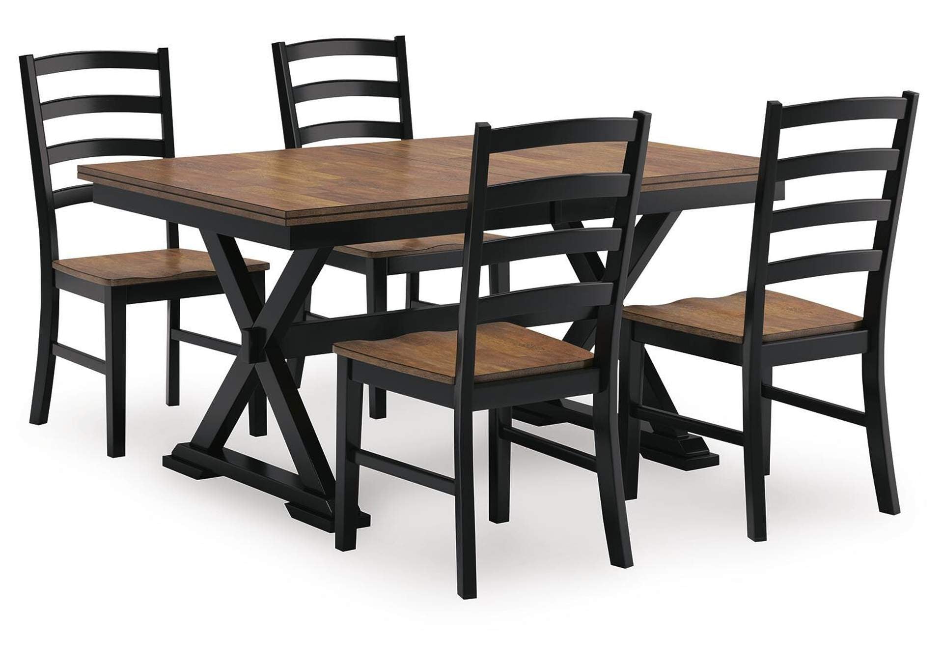 Wildenauer Dining Table and 4 Chairs