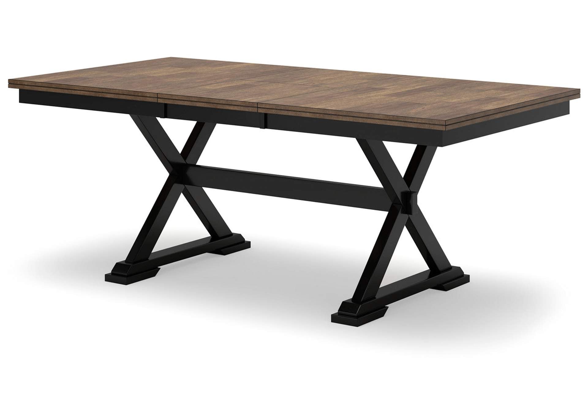 Wildenauer Dining Table and 8 Chairs angled view