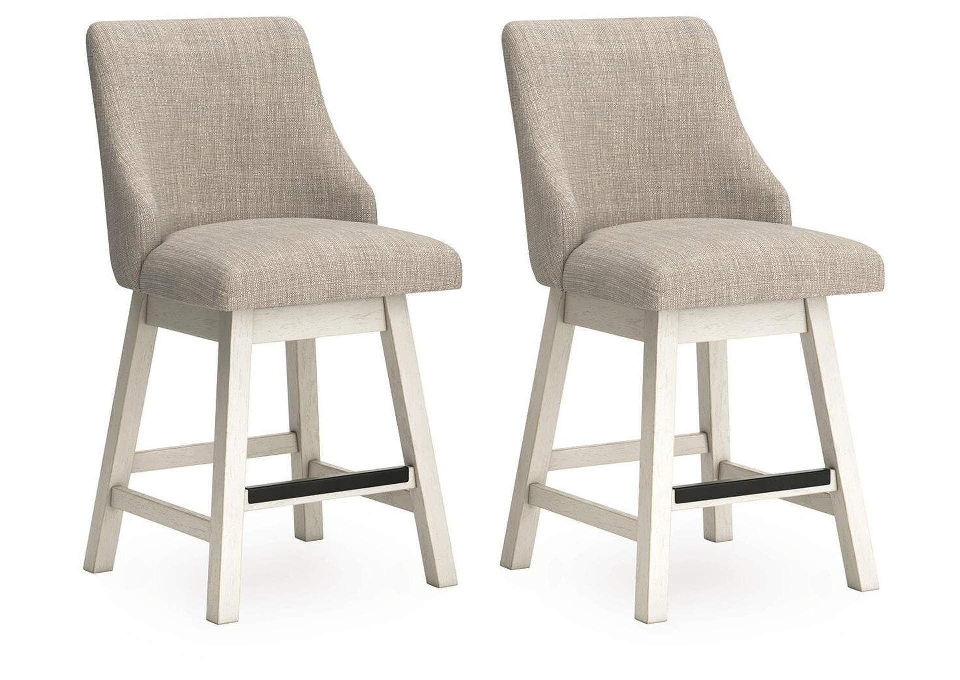 Robbinsdale Counter Height Barstool (Set of 2) angled view