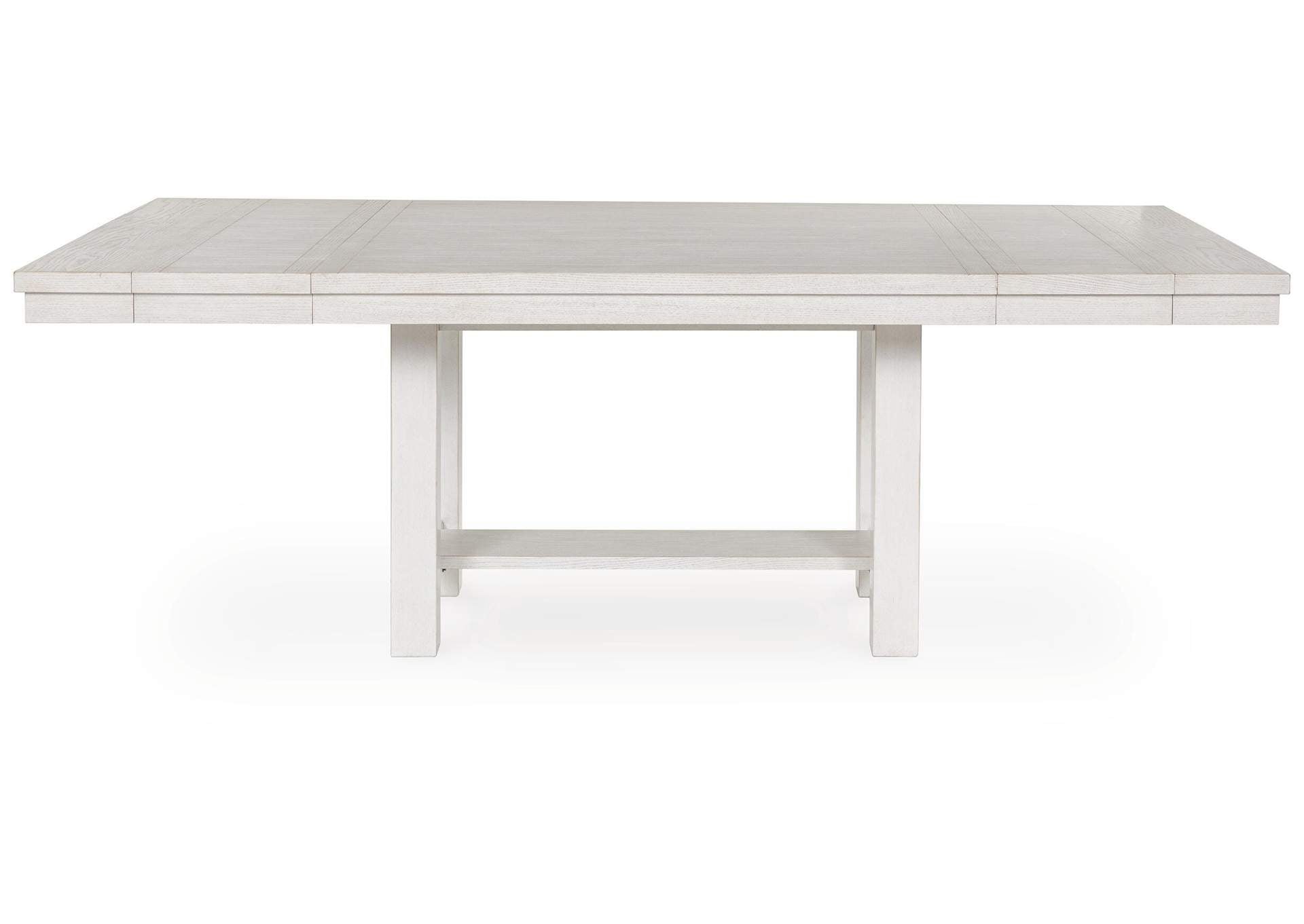 Robbinsdale Dining Table, 4 Chairs and Bench front view