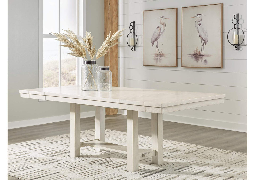 Robbinsdale Dining Table, 4 Chairs and Bench