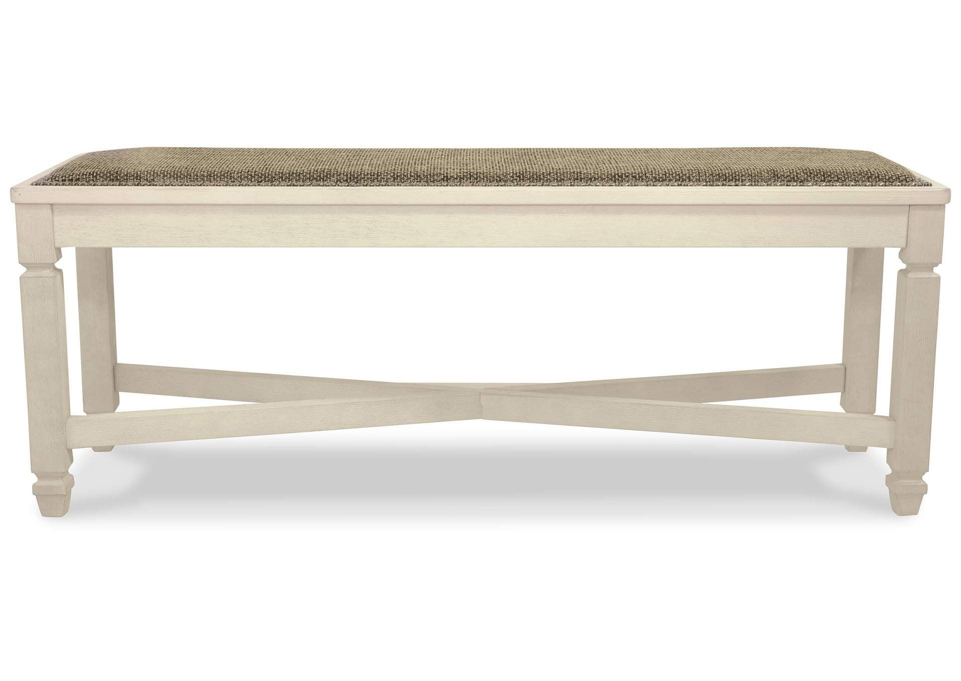 Bolanburg Dining Table and 4 Chairs and Bench front view