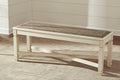 Bolanburg Dining Bench in Two-tone