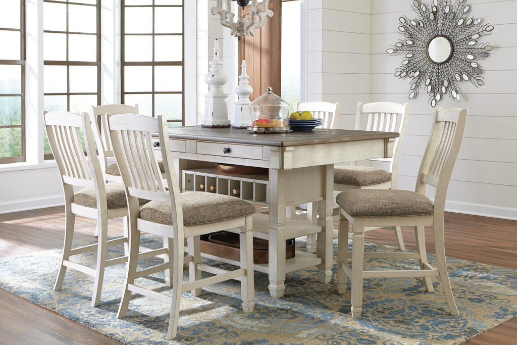 Bolanburg Counter Height Dining Table in Two-tone, alternate view 16