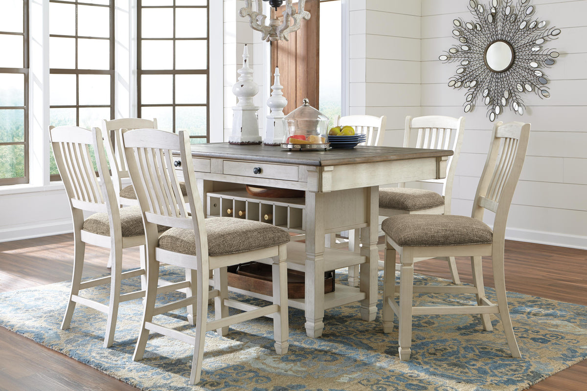 Bolanburg Counter Height Dining Table in Two-tone, alternate view 16