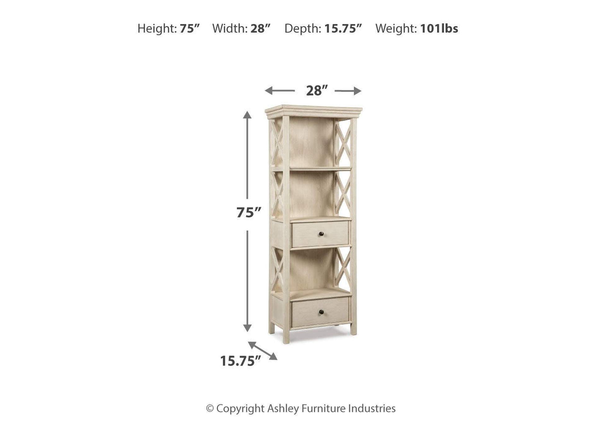 Bolanburg Display Cabinet dimensions