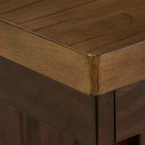 Rylandeen Counter Height Dining Extension Table in Light Brown/Dark Brown, alternate view 8