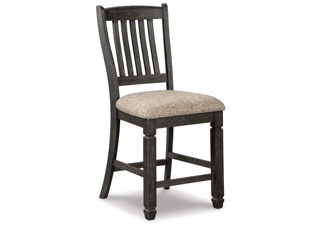 Tyler Creek Counter Height Dining Table and 4 Barstools and Bench