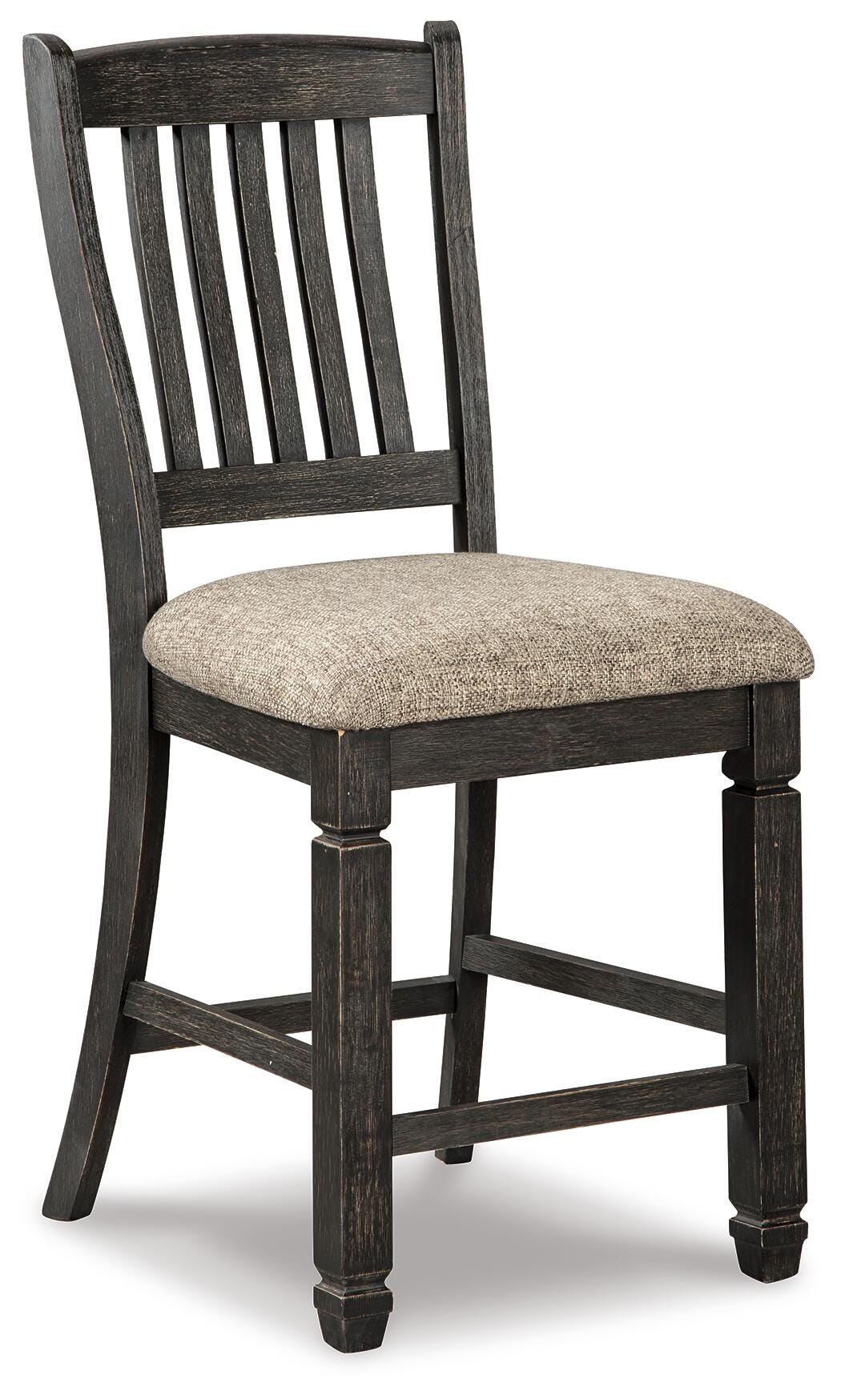 Tyler Creek Counter Height Bar Stool in Black/Grayish Brown, alternate view 4