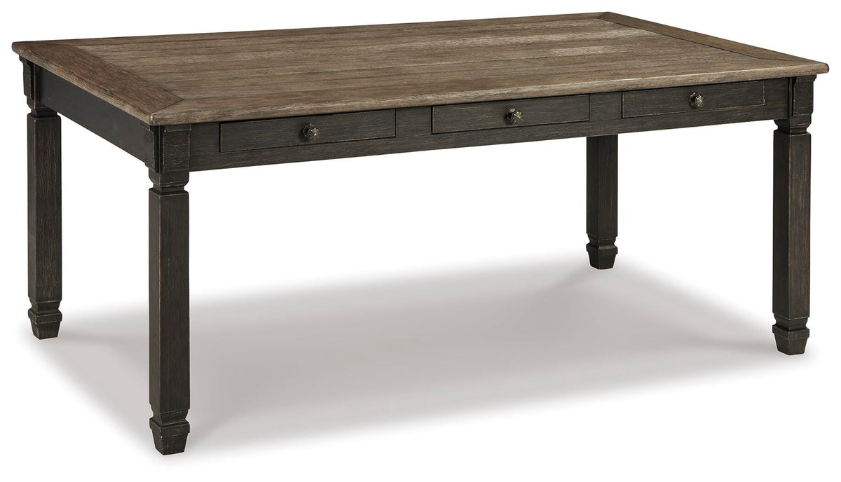 Tyler Creek Dining Table in Black/Gray, alternate view 2
