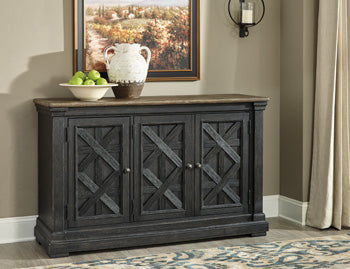 Tyler Creek Dining Server in Black/Gray