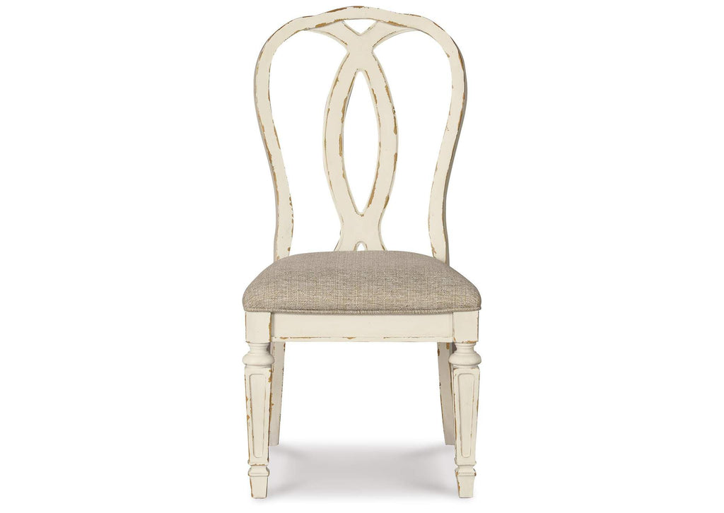 Realyn Oval Extendable Dining Table and 8 Chairs