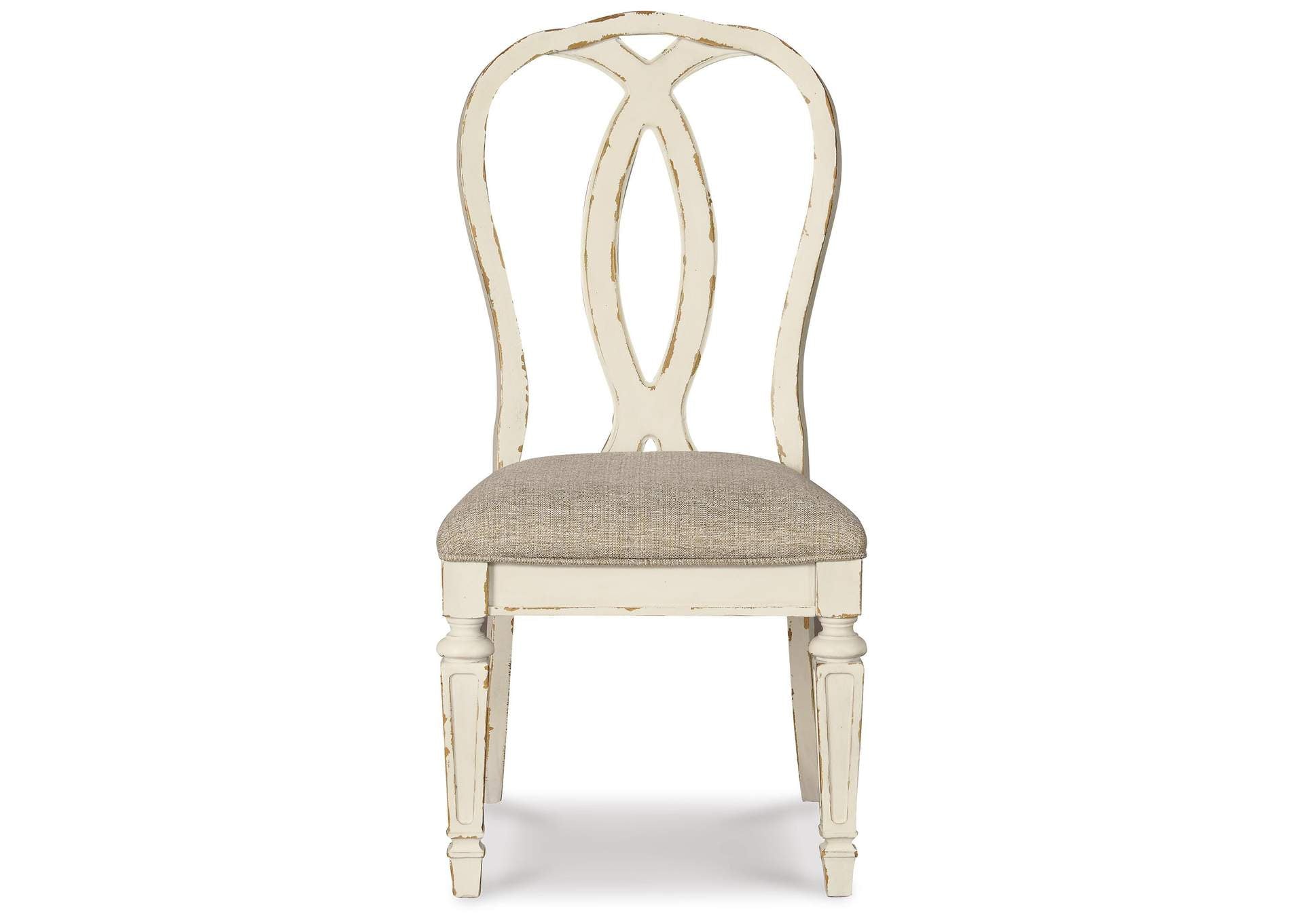 Realyn Oval Extendable Dining Table and 8 Chairs