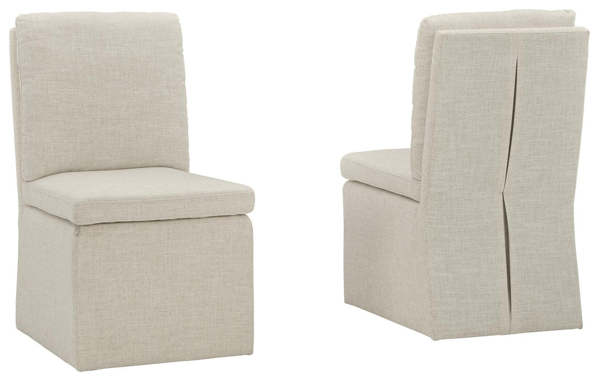 Krystanza Dining Chair in Oatmeal, alternate view 2