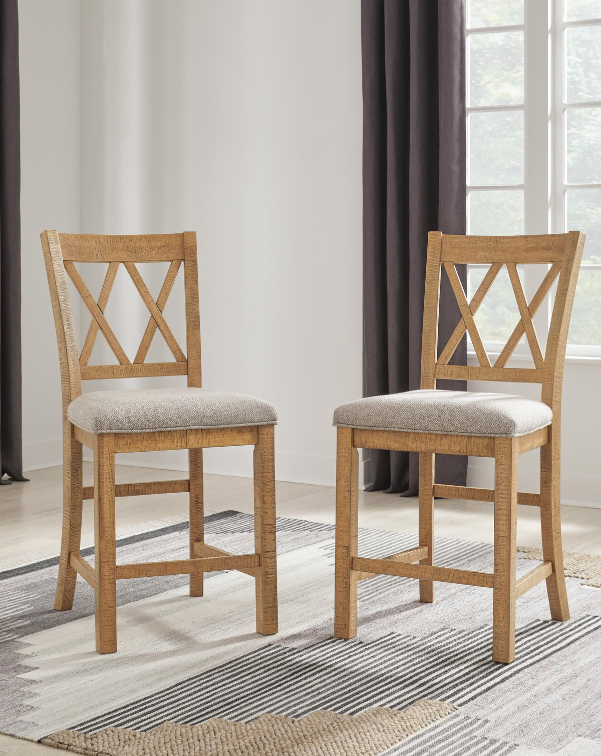 Havonplane Counter Height Barstool in Brown, alternate view 3