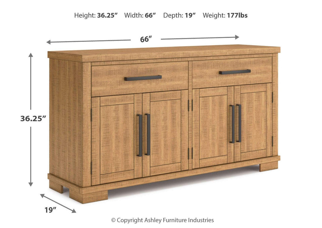 Havonplane Counter Height Extendable Dining Table and 8 Barstools with Storage dimensions