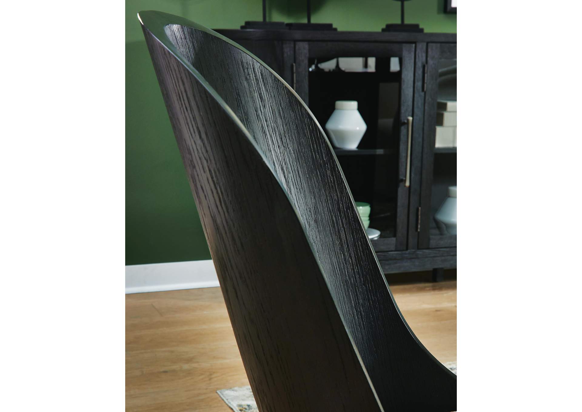 Rowanbeck Dining Table and 6 Chairs with Storage detail