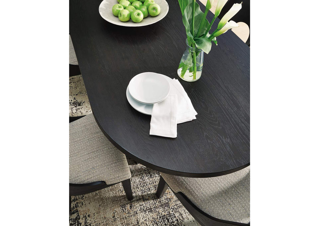 Rowanbeck Dining Table and 4 Chairs with Storage detail