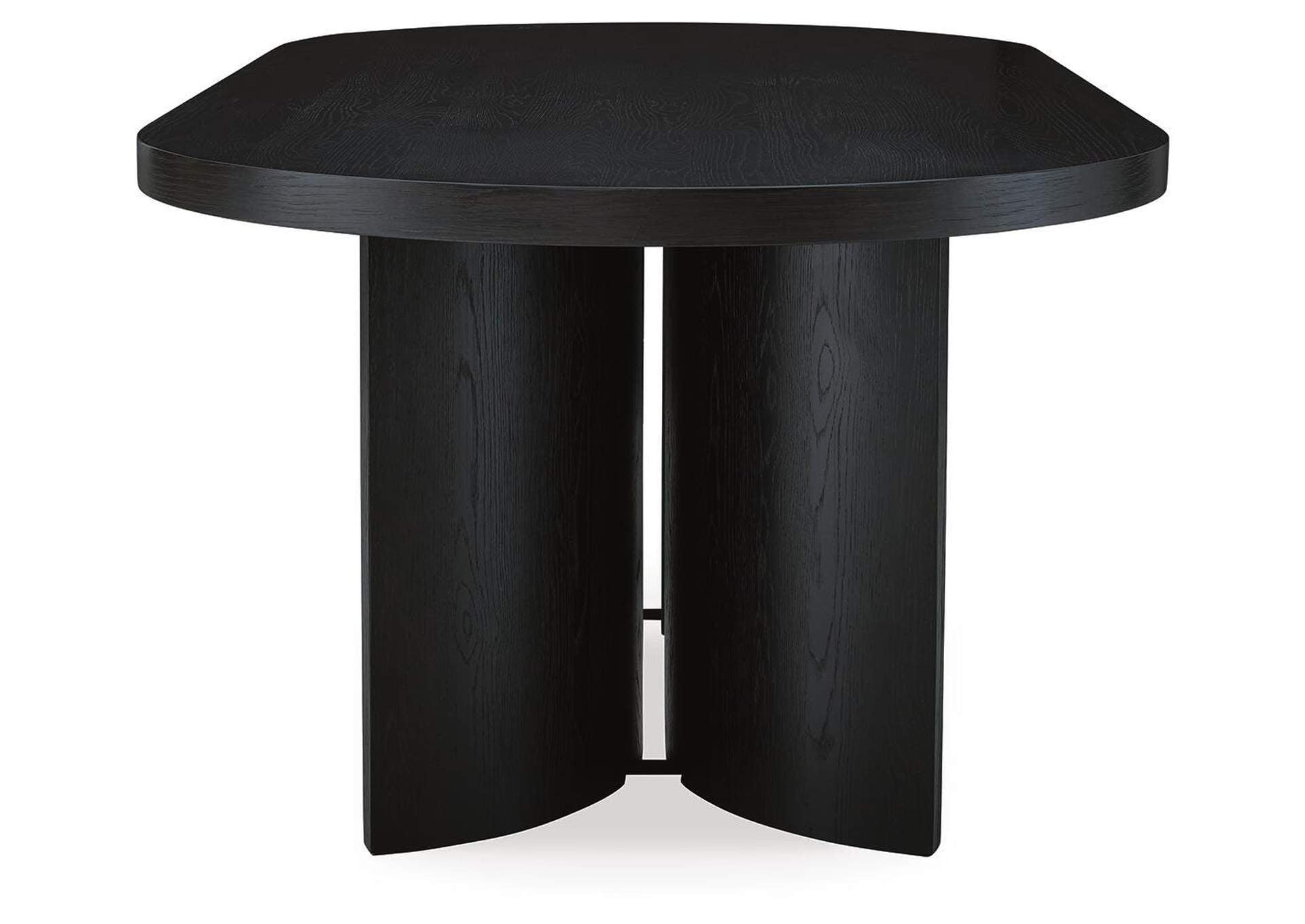 Rowanbeck Dining Table and 4 Chairs with Storage side view