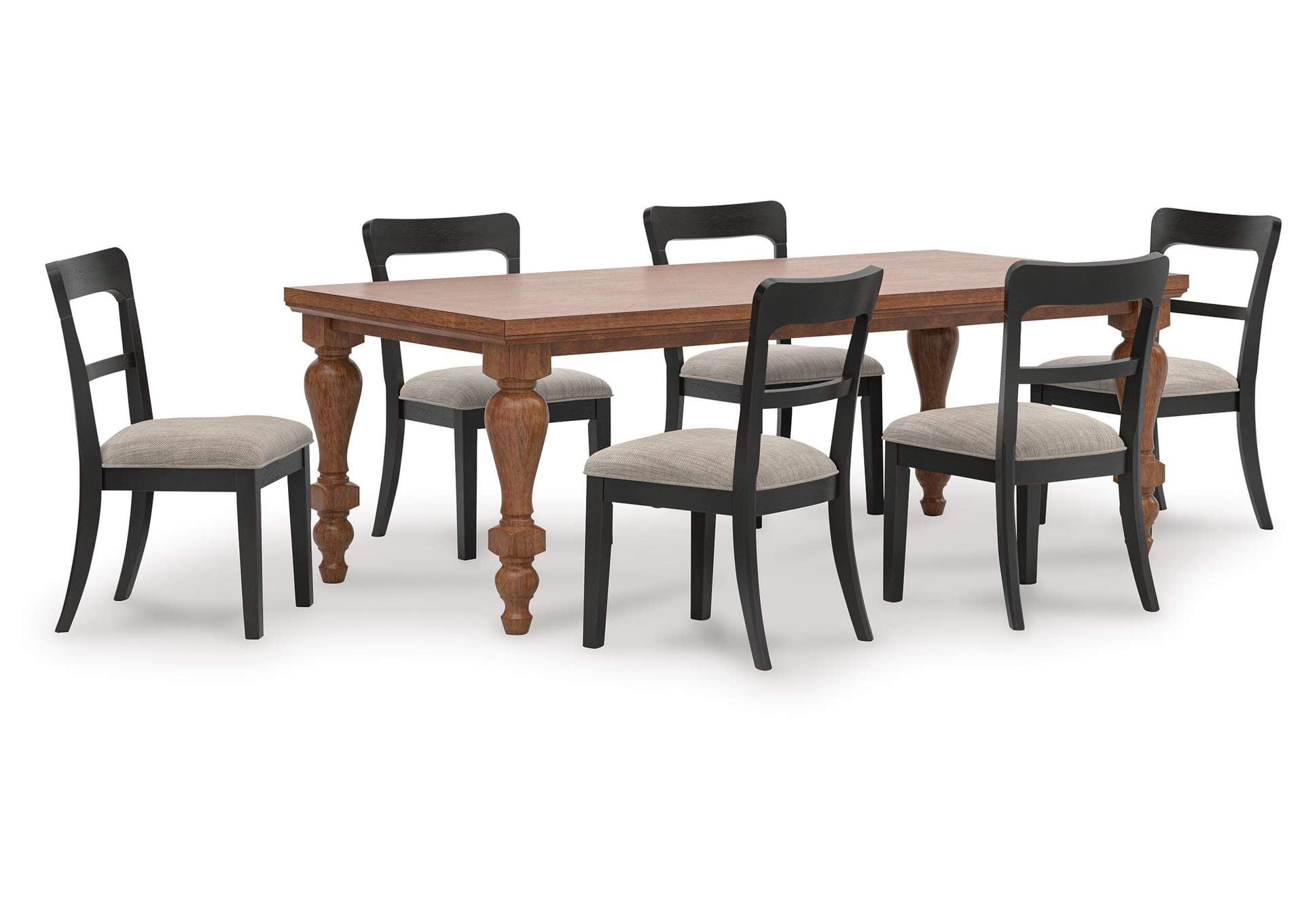 Chadworth Dining Table and 6 Chairs
