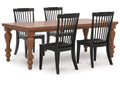 Chadworth Dining Table and 4 Chairs