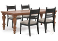 Chadworth Dining Table and 4 Chairs