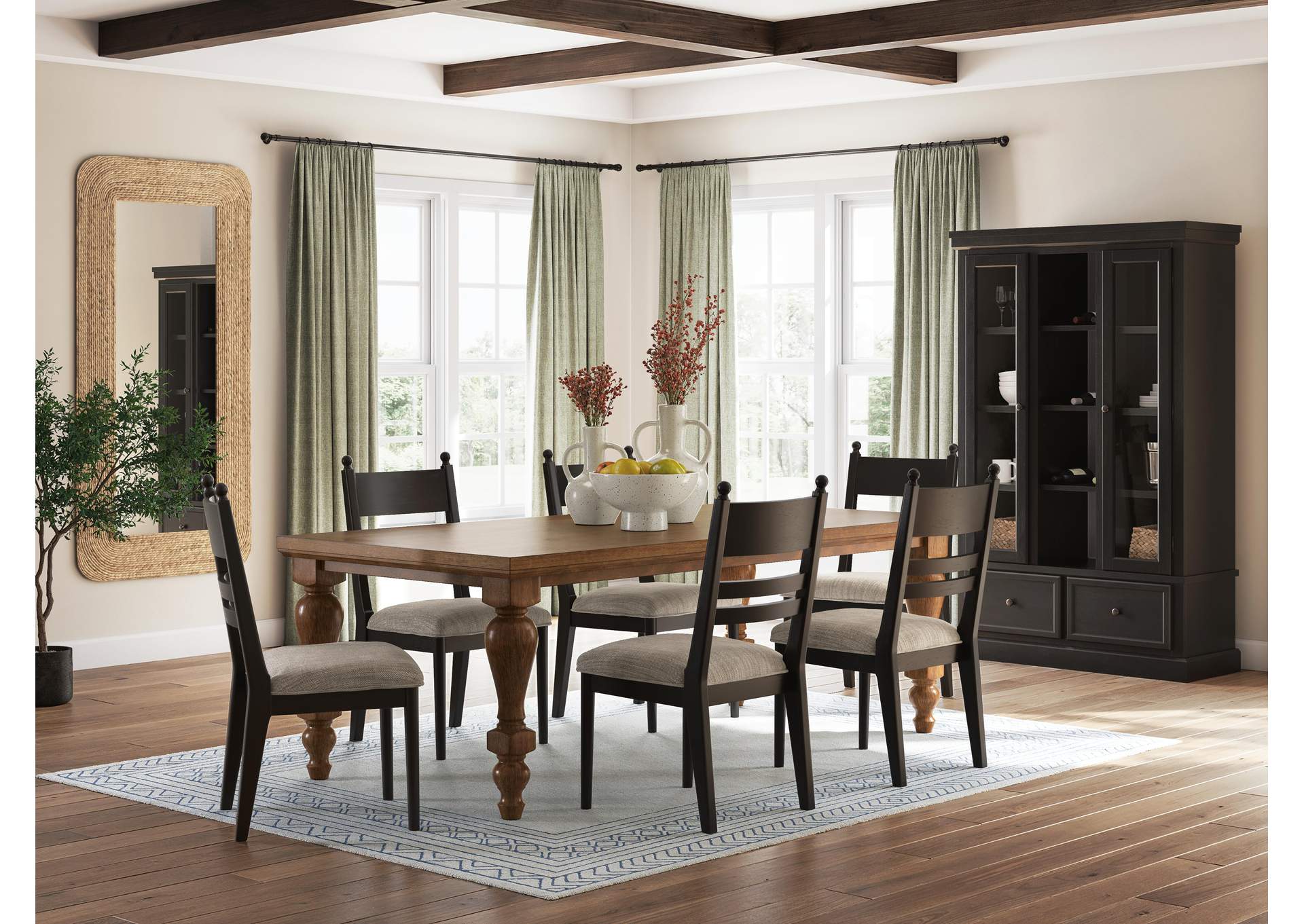 Chadworth Dining Table and 6 Chairs